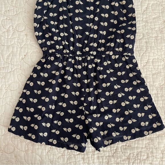 Victoria Beckham x Target Romper Embroidered Navy White Size Small Kids - Picture 7 of 7
